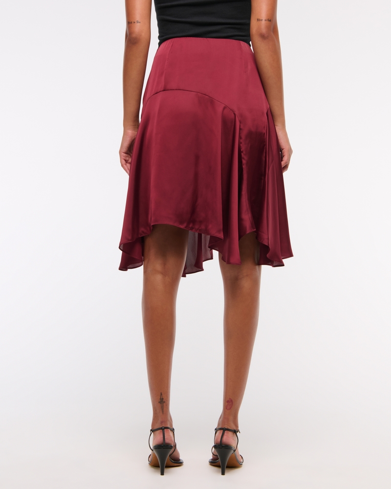 Falta de largo medio satinada