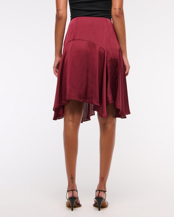 Falta de largo medio satinada