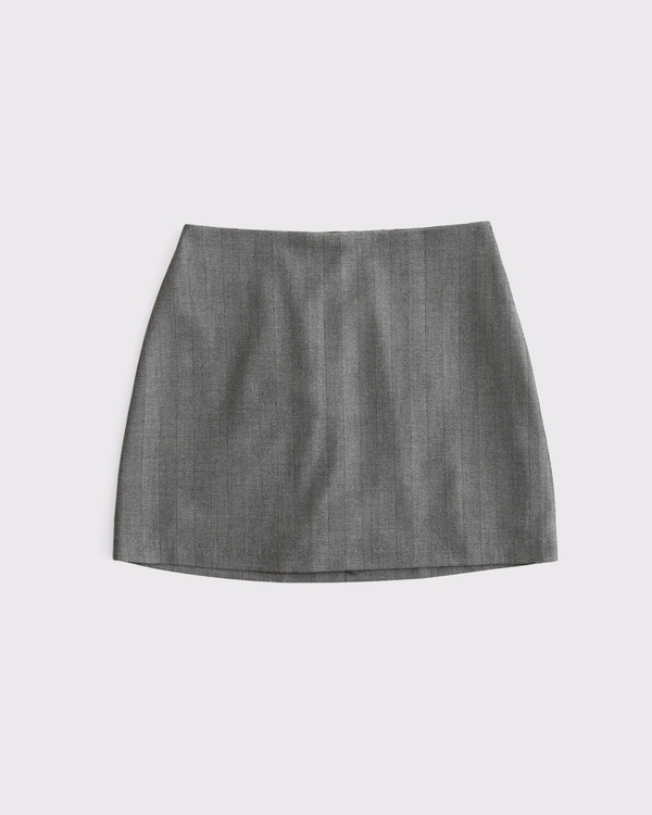 The A&F Scarlett Mini Skort, Gray view 1