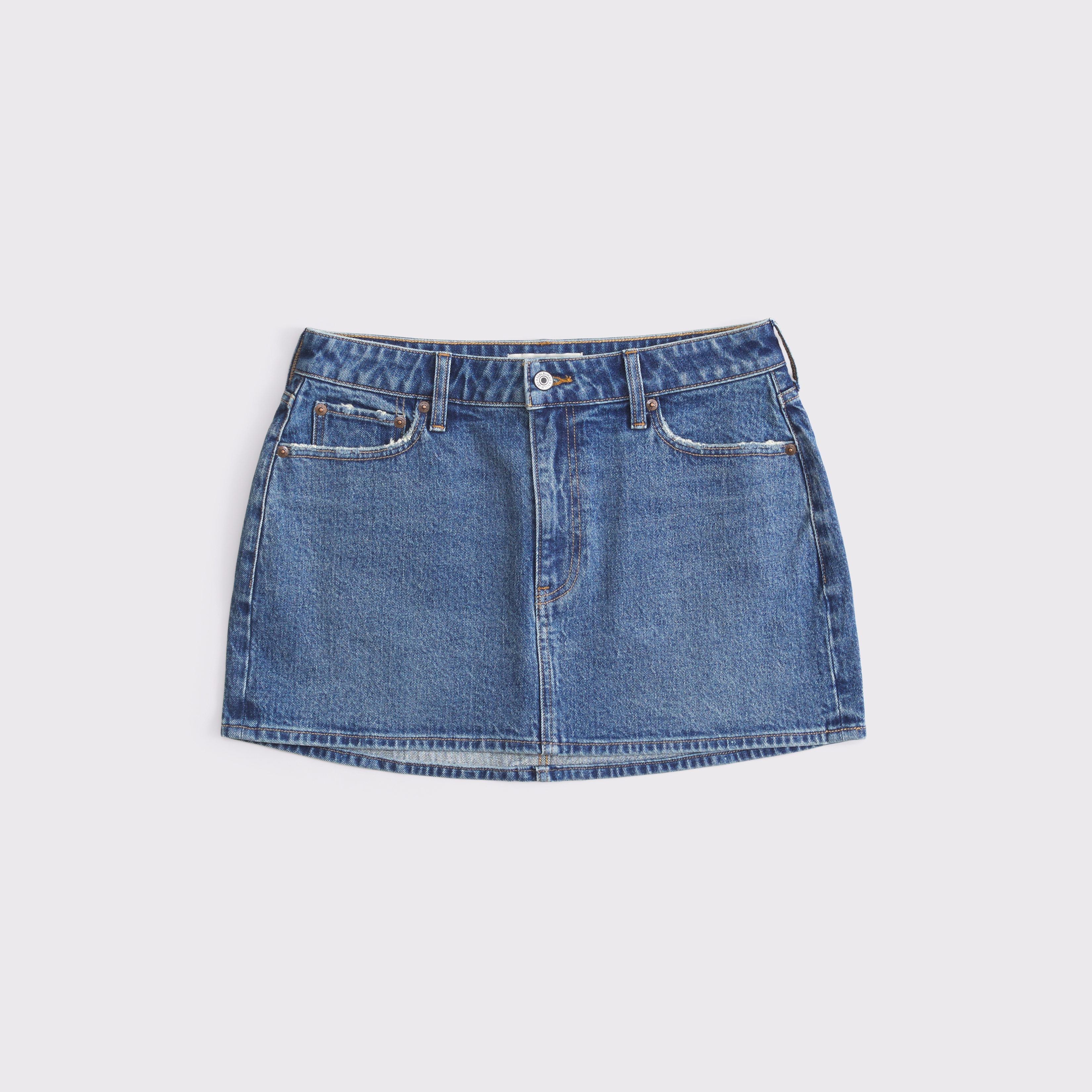 ★ DIAGONAL★ CURVED RISE DENIM SKIRT blue grey DA233SK02BL KIC_143-5042-00360-275_prod1.