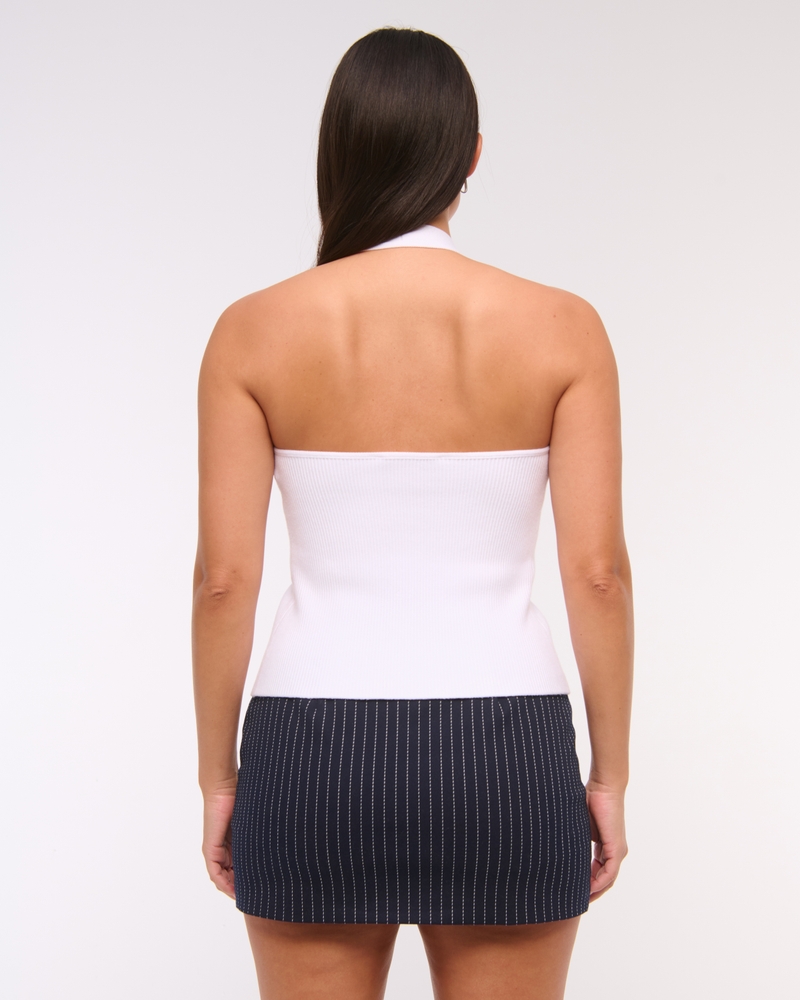 The A&F Scarlett Curve Love Suiting Mini Skort