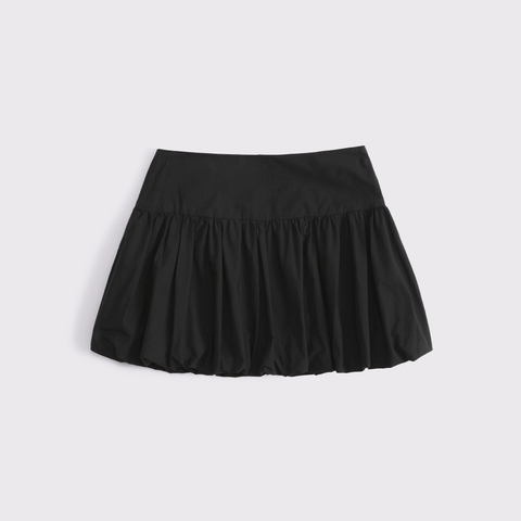 Женские юбки Abercrombie & Fitch Drop-Waist Bubble Hem Mini Skort
