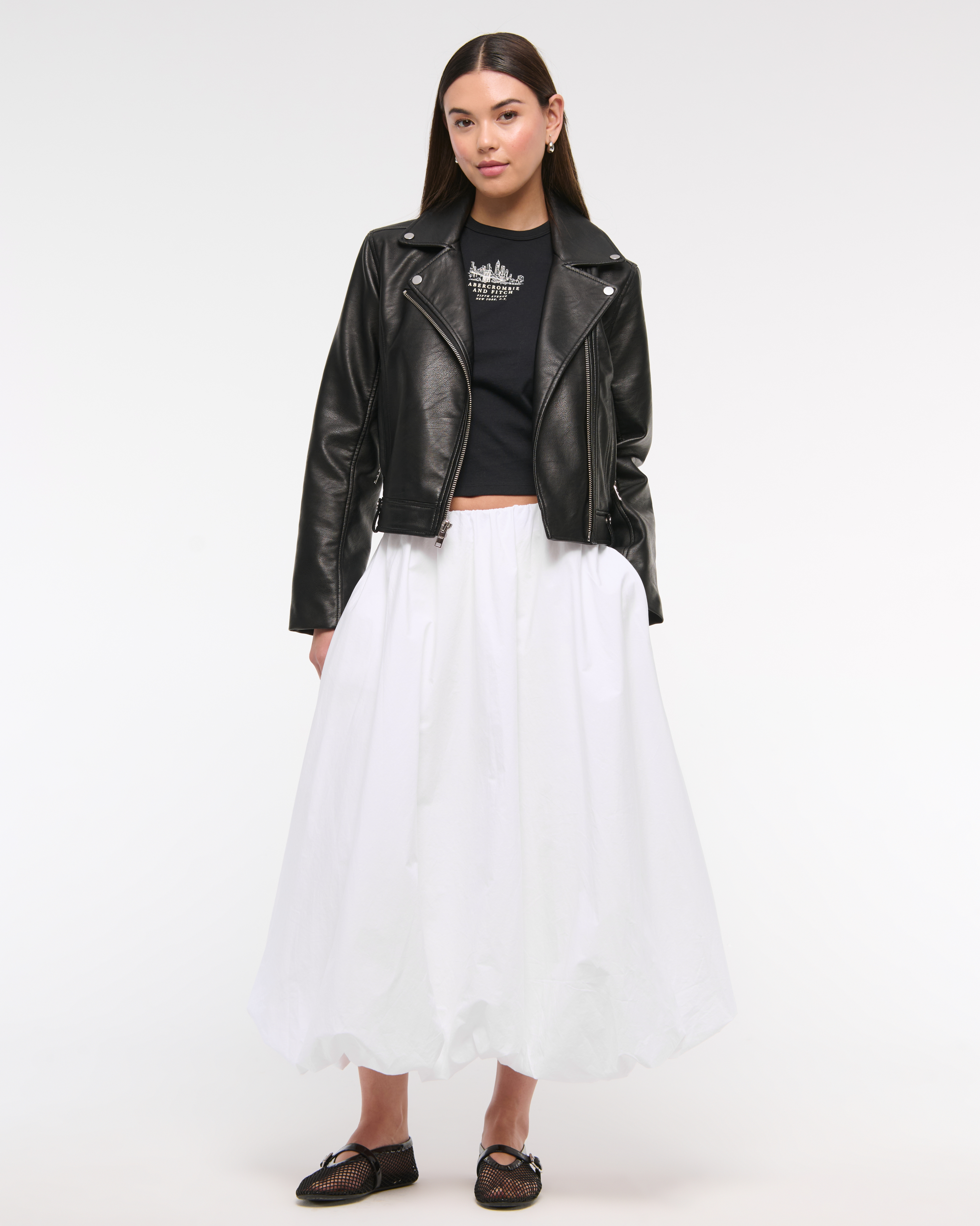 RANDOM TUCK HEM SKIRT ブラック　Sサイズ Winter Asymmetrical Wool Skirt Women, Pleated Wool Midi
