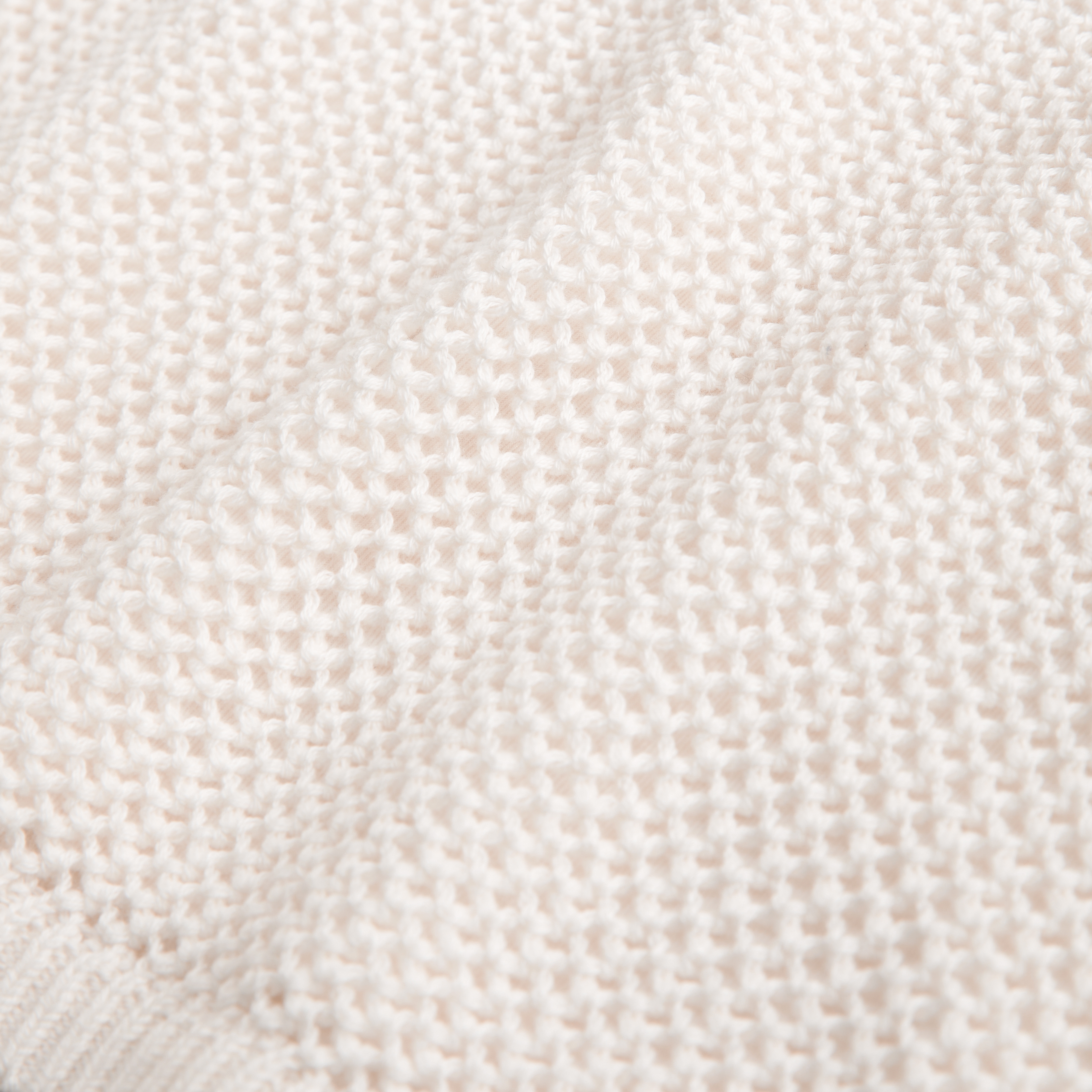 Abercrombie & Fitch Mid Rise Crochet-style Mini Skirt In White