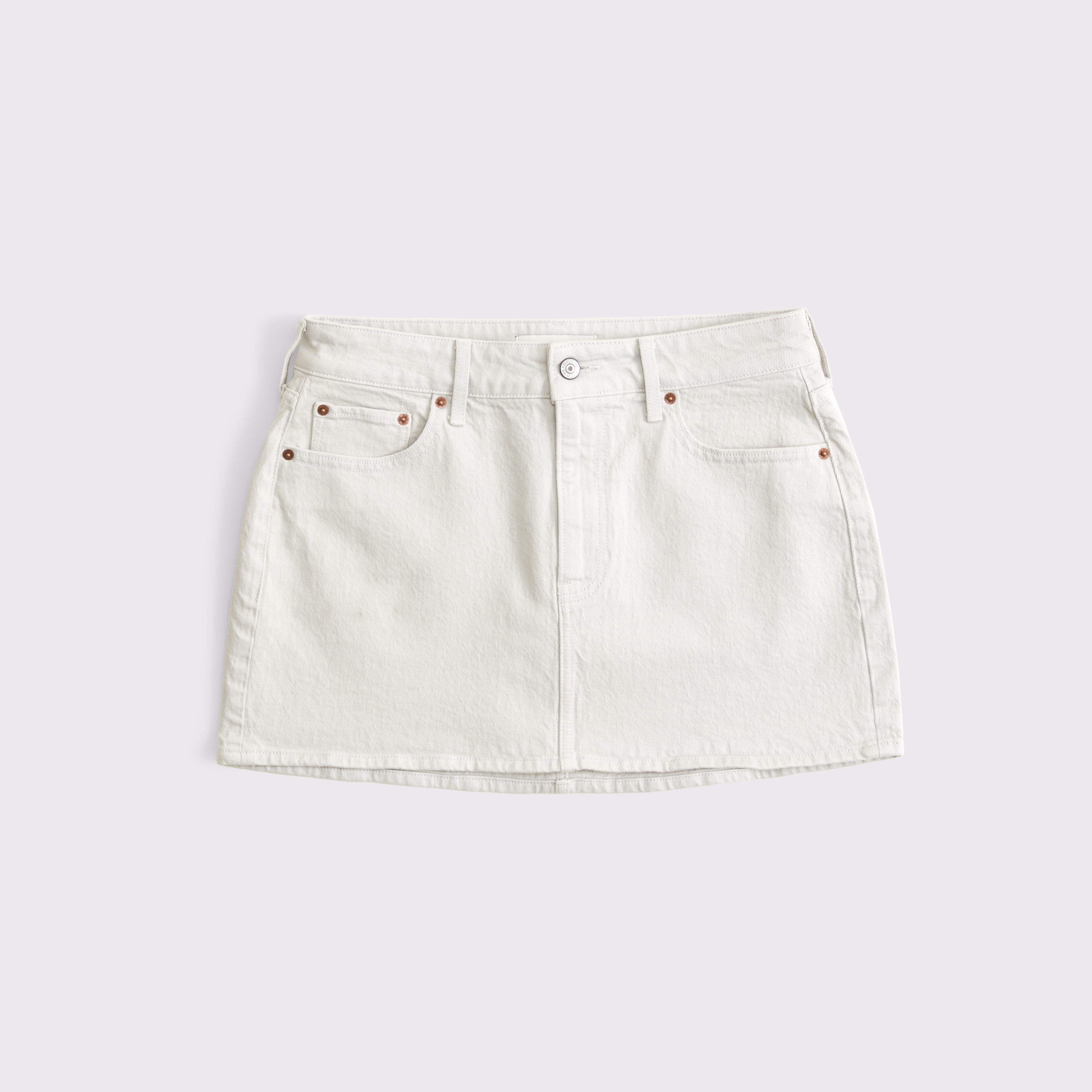 Women's Curve Love Mid Rise Denim Mini Skirt | Women's