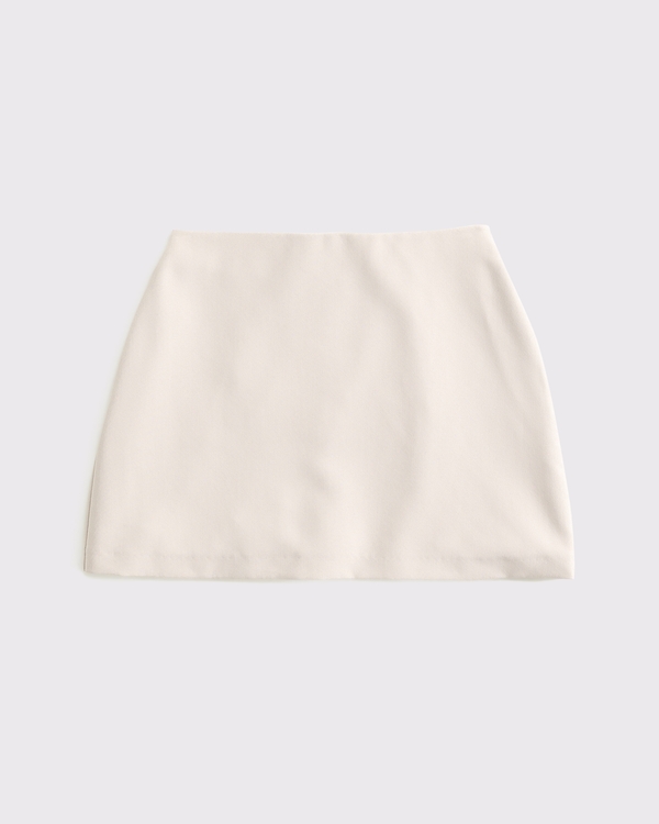 The A&F Scarlett Curve Love Mini Skort, Ash view 1