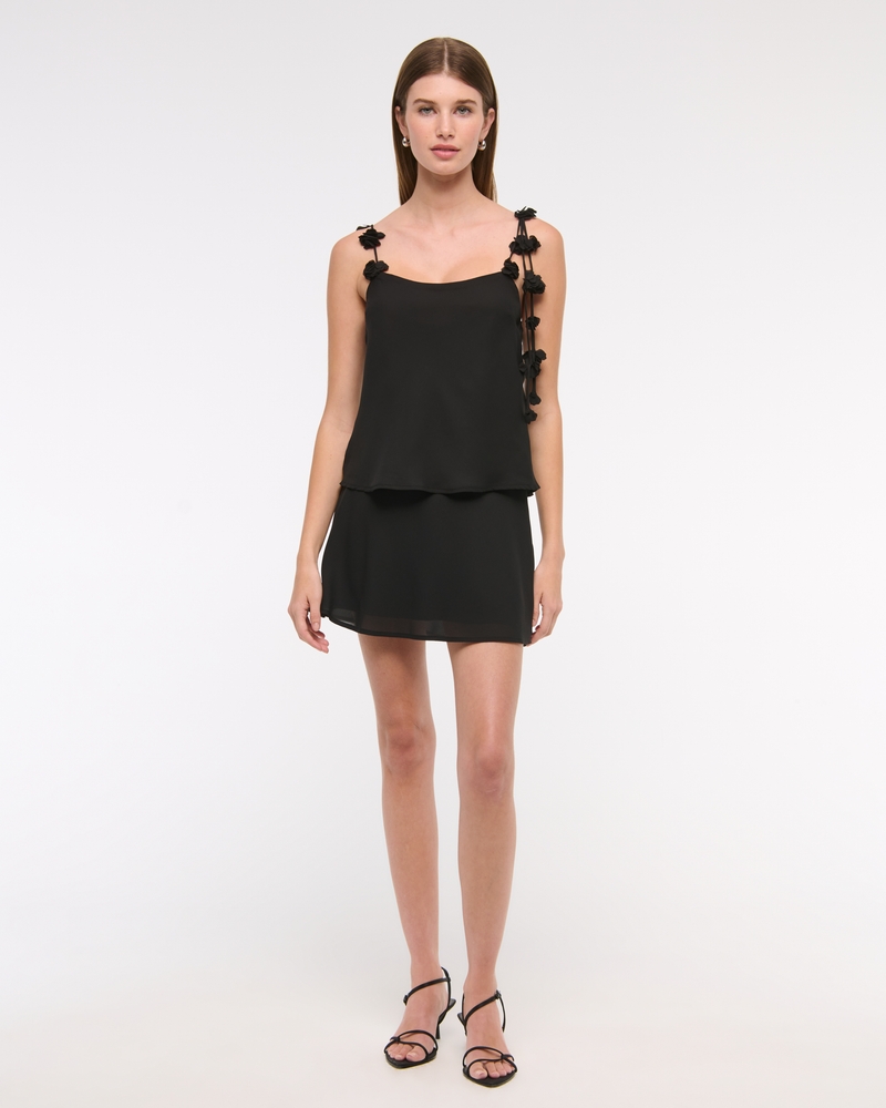 High Rise Flirty Mini Skort