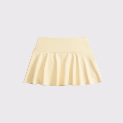 Женские юбки Abercrombie & Fitch High Rise Flirty Drop-Waist Mini Skort
