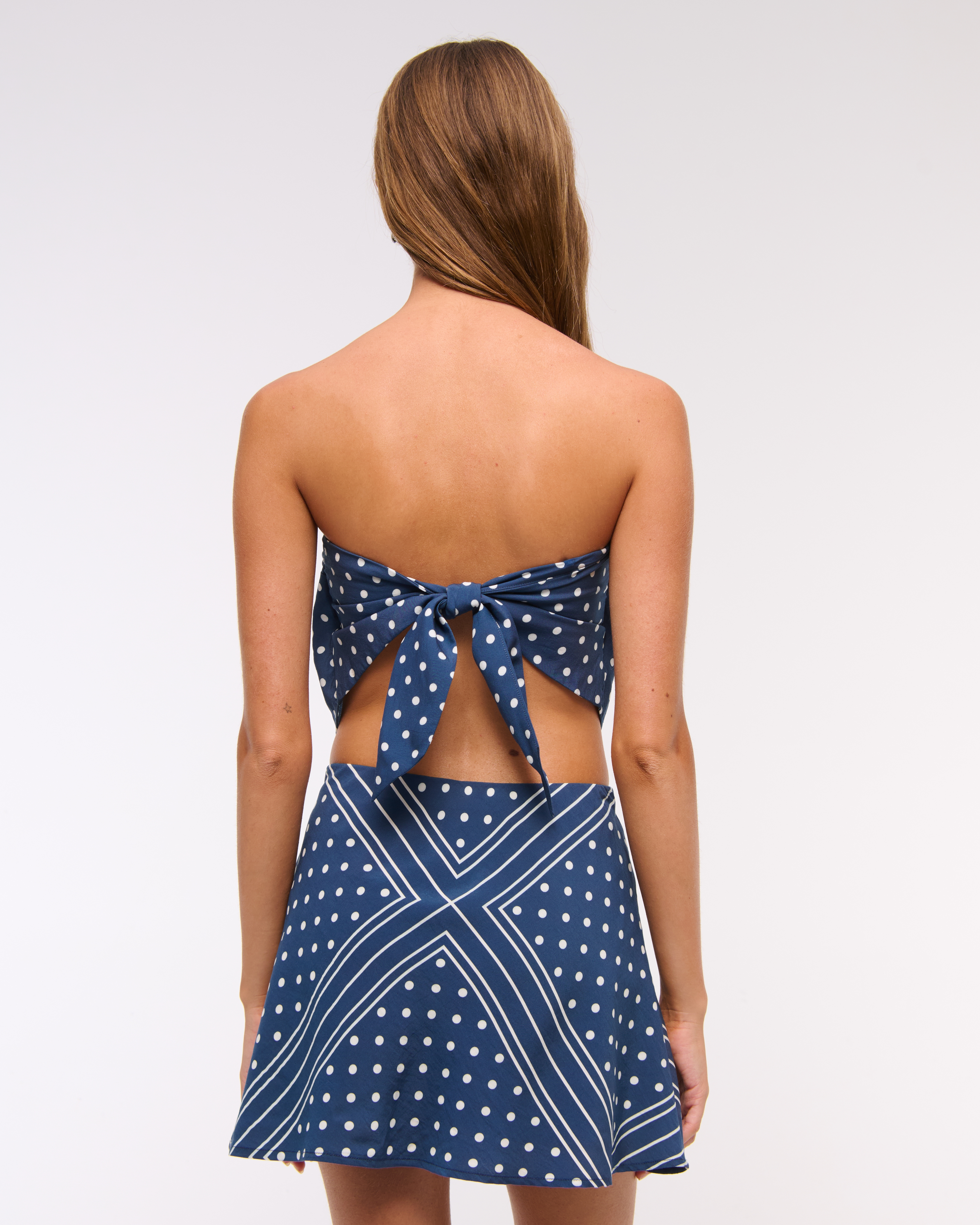 Abercrombie & Fitch The A&f Sienna Mini Skort In Blue