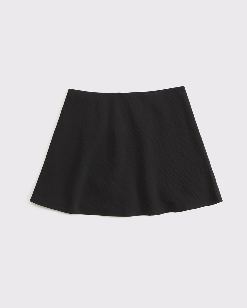 【PORTERNA】Anna Low short skirt SPORTY & RICH Anae embroidered pleated cotton-poplin mini