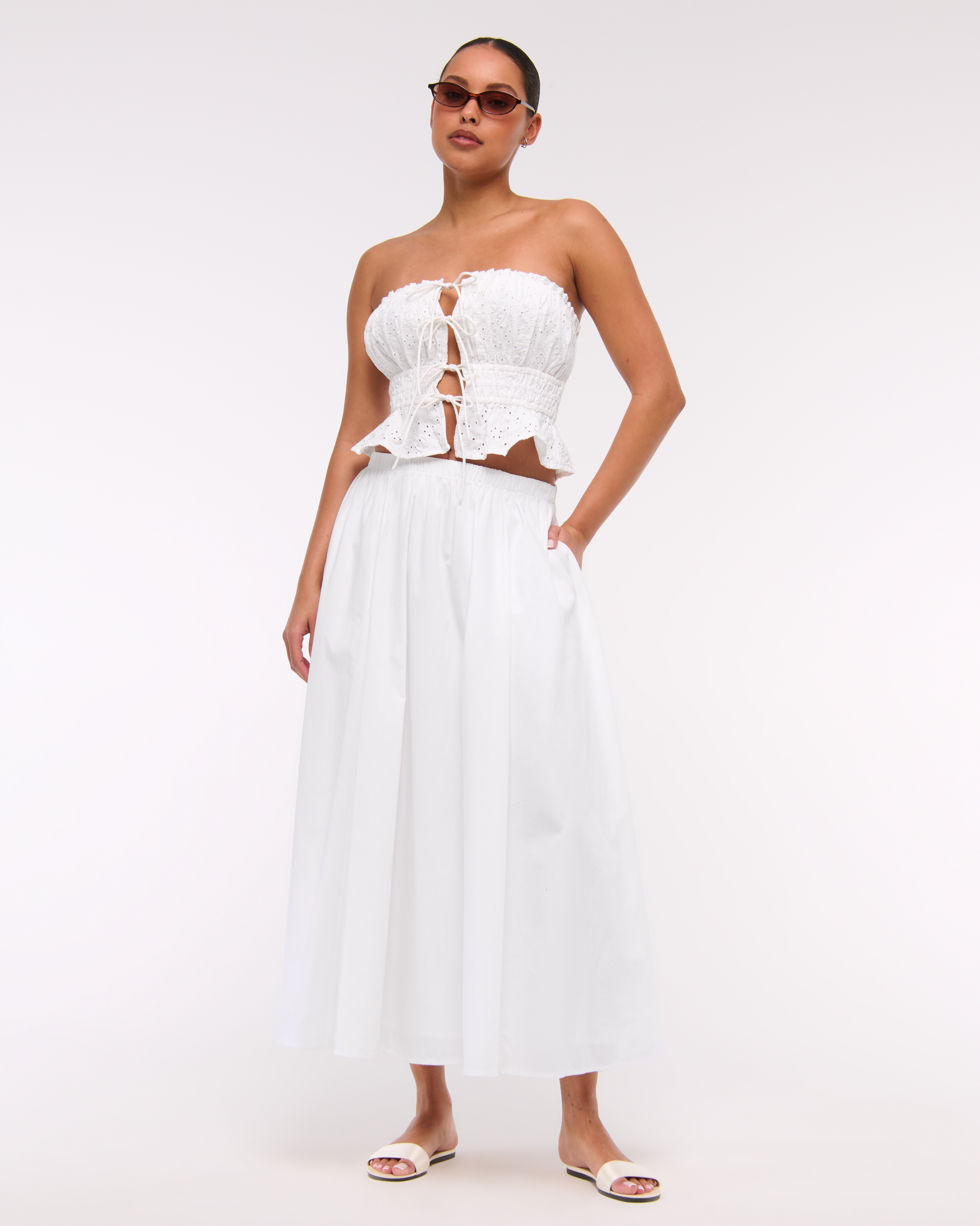 ウィメンズ Mid Rise Maxi Skirt | ウィメンズ ボトムス