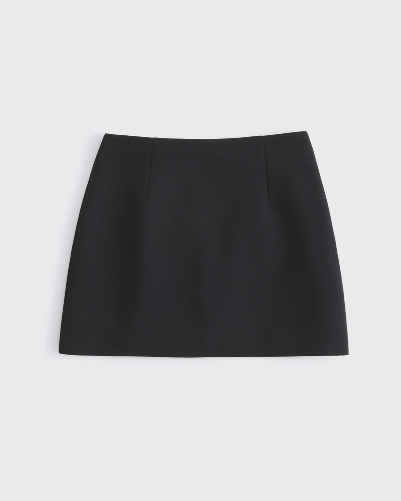 Women's The A&F Scarlett Suiting Mini Skort | Women's Bottoms