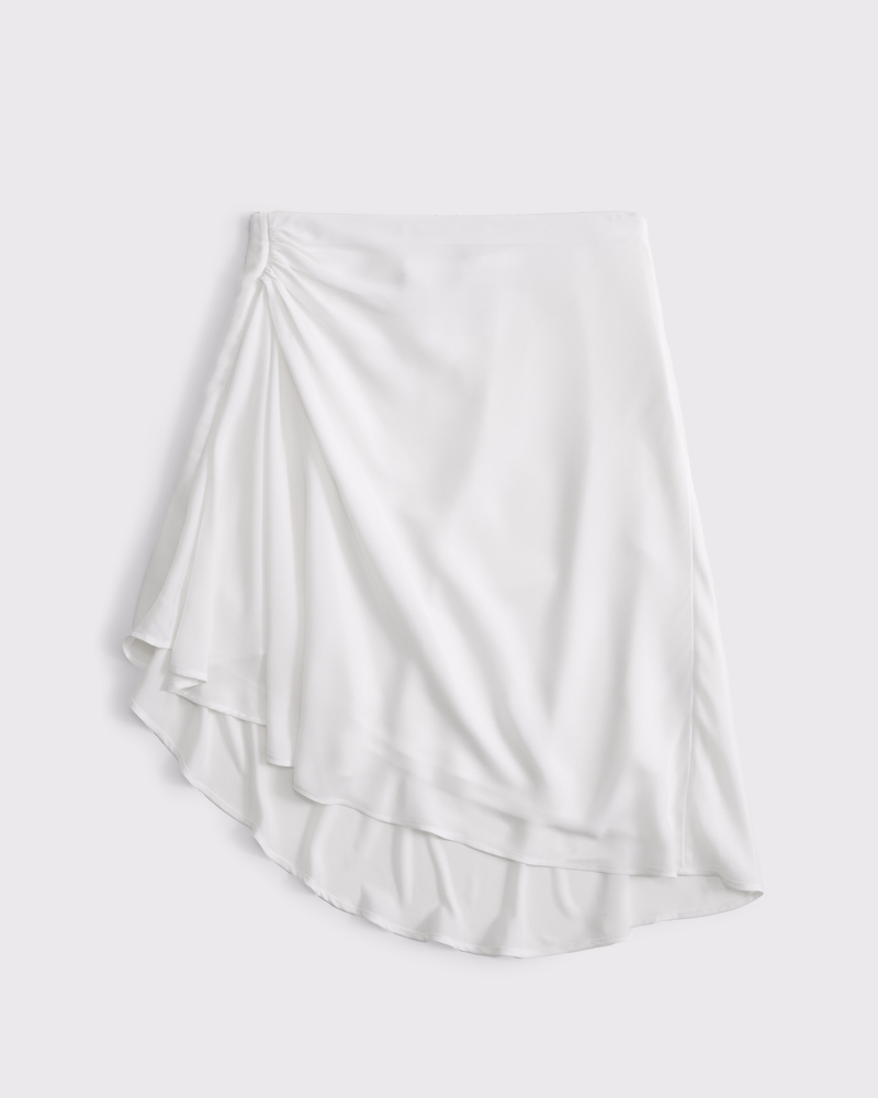 Women's Low Rise Asymmetrical Hem Mini Skirt | Women's