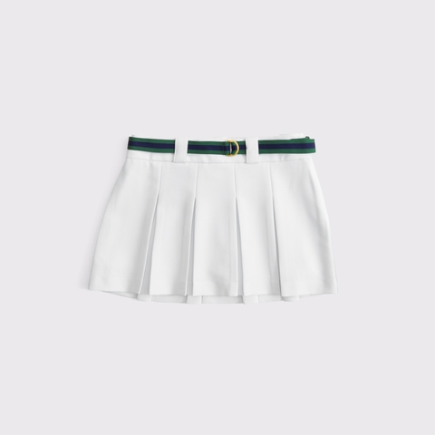 Женские юбки Abercrombie & Fitch Vol. 28 Danzy Mid Rise Wide Pleated Mini Skort