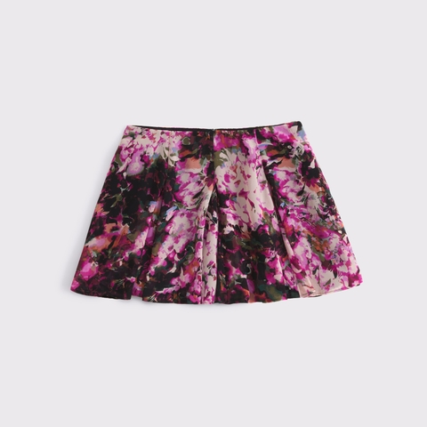 Женские юбки Abercrombie & Fitch High Rise Flowy Godet Mini Skirt