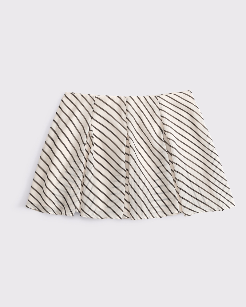 Women's High Rise Flowy Godet Mini Skirt Women's Clearance