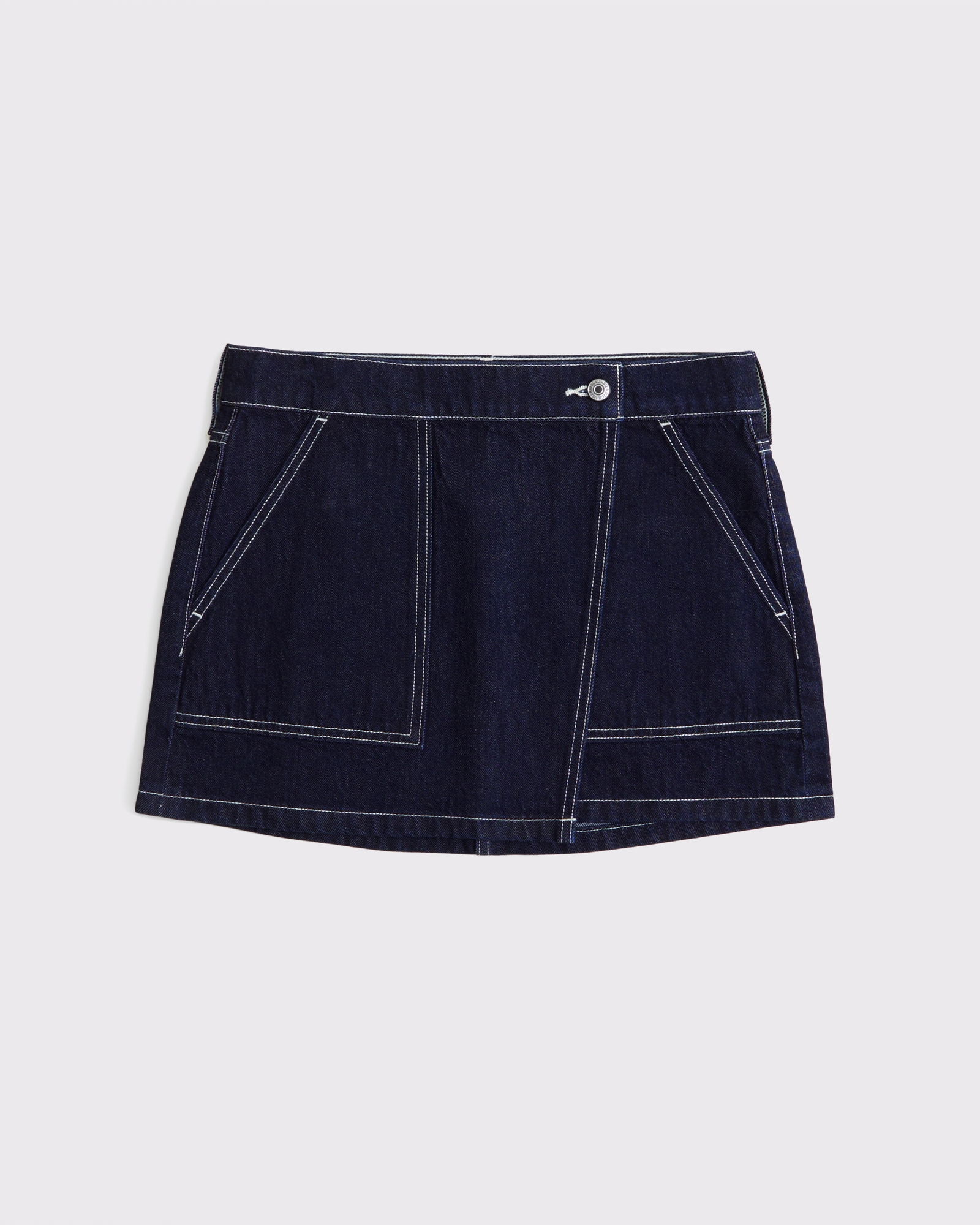 Women's Mid Rise Denim Wrap Mini Skirt | Women's Clearance
