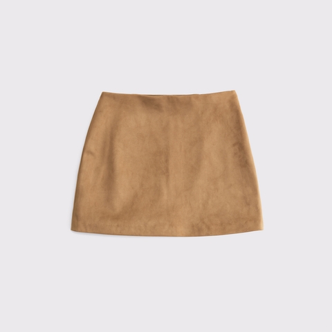 Женские юбки Abercrombie & Fitch The A&F Scarlett Vegan Suede Mini Skort