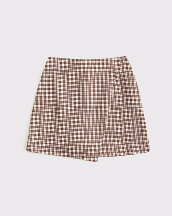 The A&F Scarlett Linen-Blend Wrap Mini Skort from Abercrombie & Fitch - $49.99