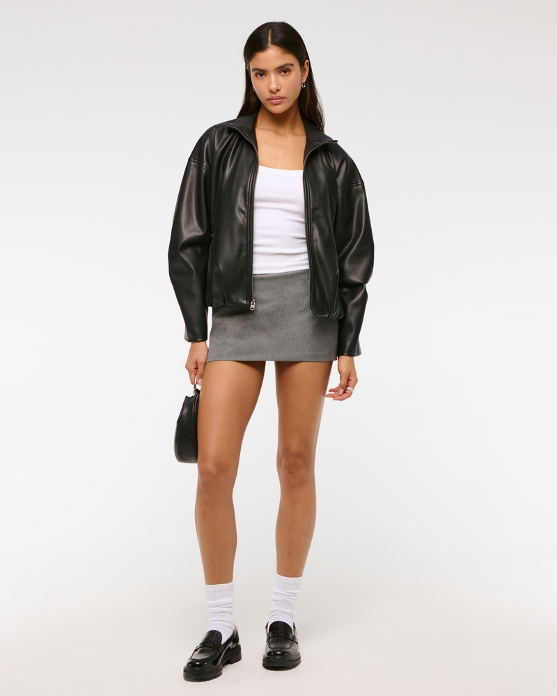 The A&F Scarlett Low Rise Micro Mini Skort