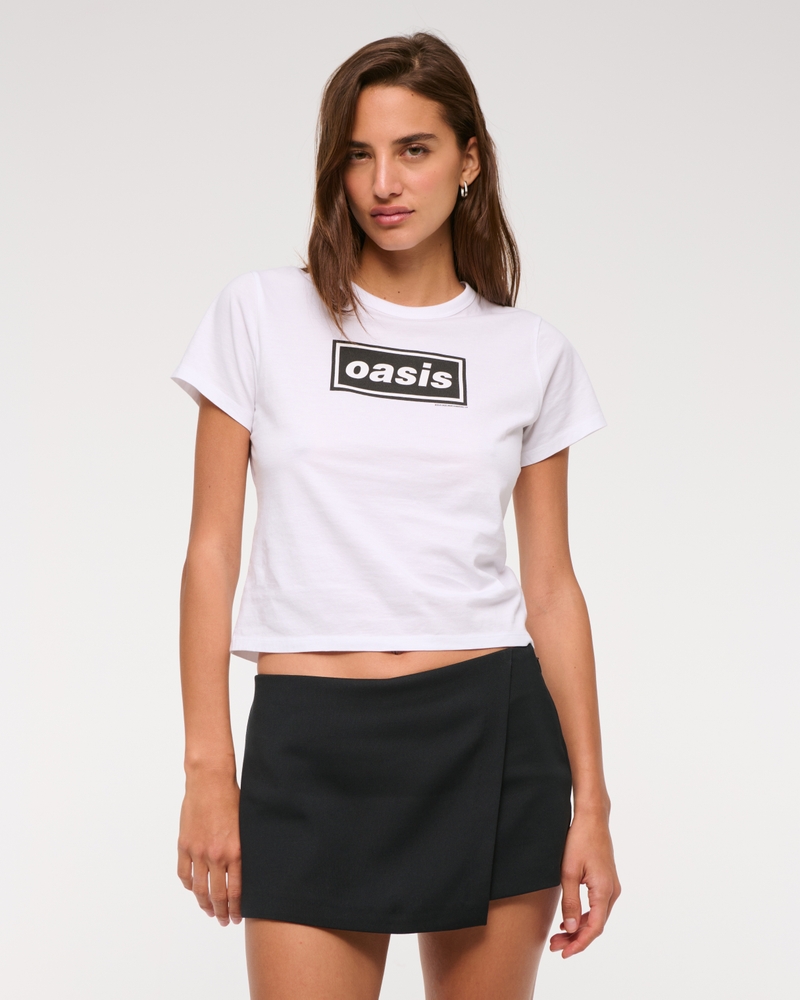 The A&F Scarlett Low Rise Micro Wrap Skort