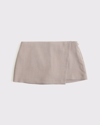 The A&F Scarlett Low Rise Micro Wrap Mini Skort