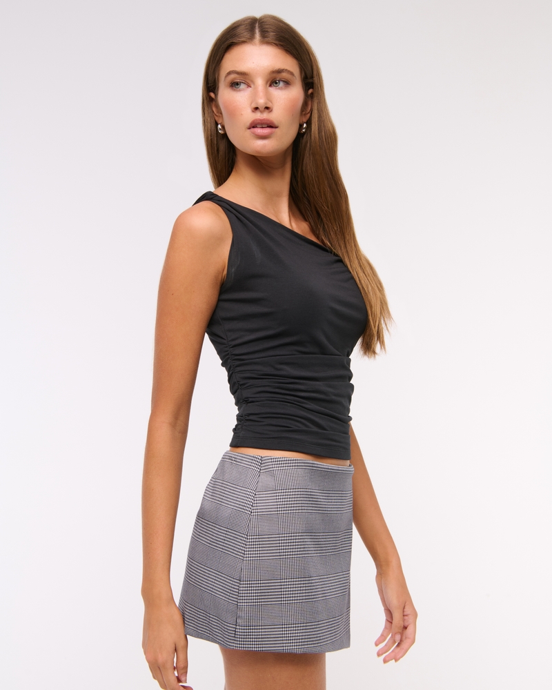 The A&F Scarlett Low Rise Micro Wrap Mini Skort