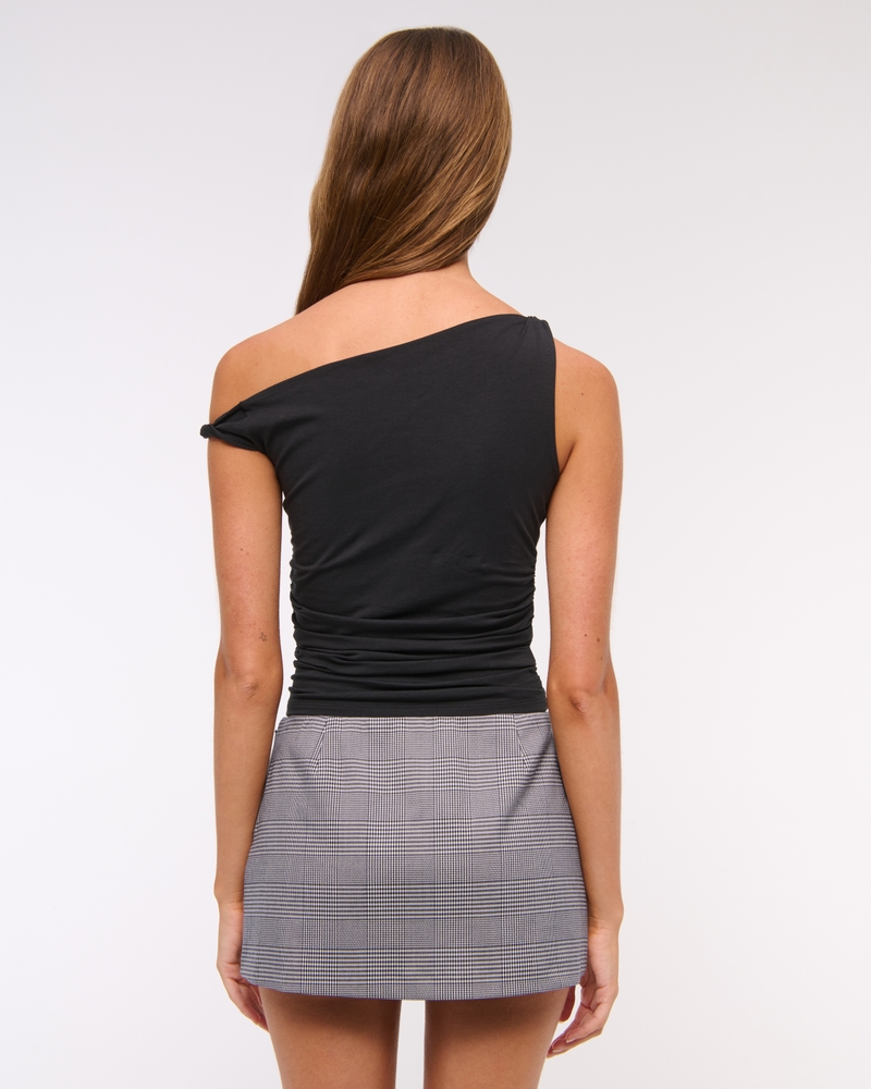 The A&F Scarlett Low Rise Micro Wrap Mini Skort