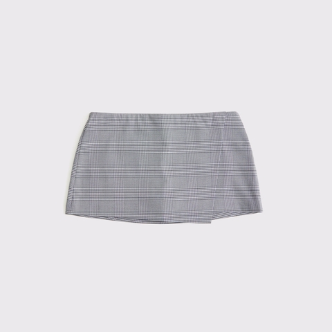 Женские юбки Abercrombie & Fitch The A&F Scarlett Low Rise Micro Wrap Mini Skort