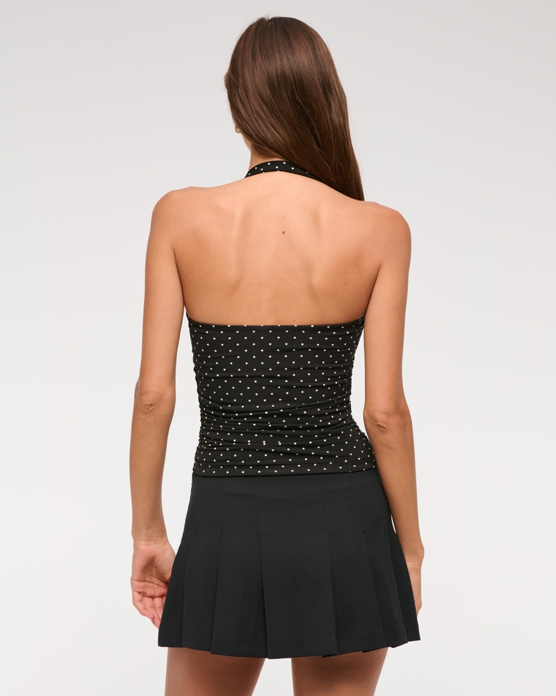 The A&F Scarlett Low Rise Micro Pleated Mini Skort