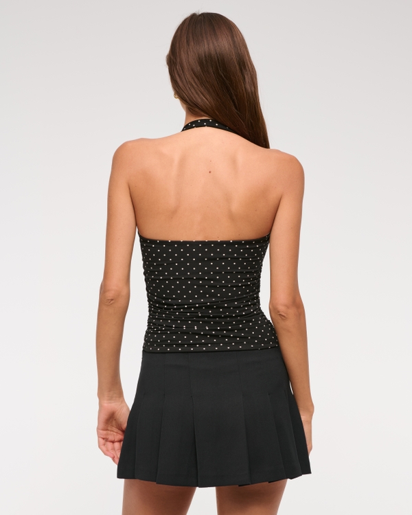 The A&F Scarlett Low Rise Micro Pleated Mini Skort