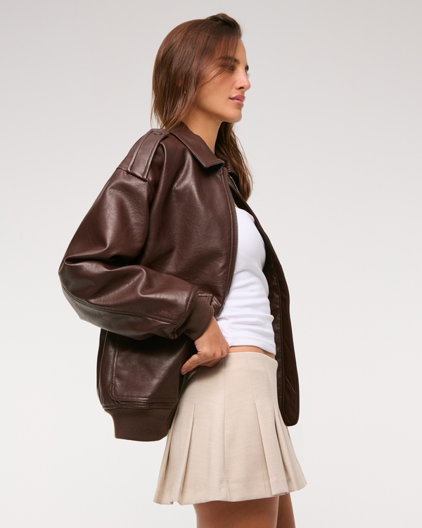 The A&F Scarlett Low Rise Micro Pleated Mini Skort