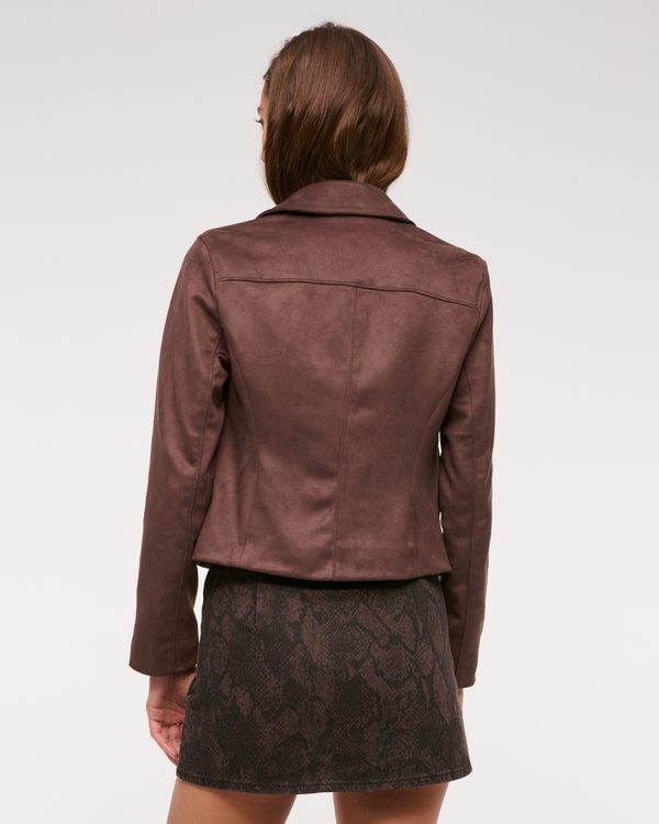 The A&F Scarlett Low Rise Denim Micro Skort