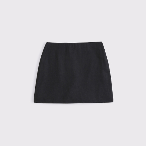 Женские юбки Abercrombie & Fitch The A&F Scarlett Linen-Blend Mini Skort