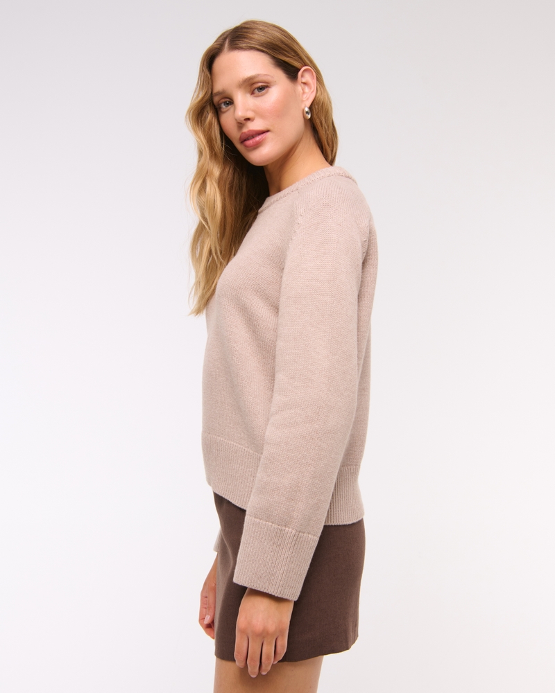 The A&F Scarlett Linen-Blend Mini Skort