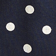 navy polka dot