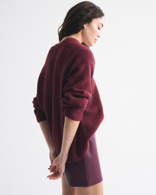 The A&F Scarlett Vegan Leather Mini Skort