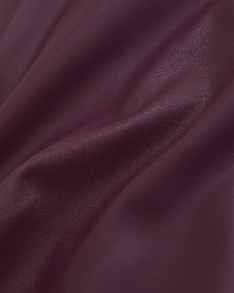 The A&F Scarlett Vegan Leather Mini Skort