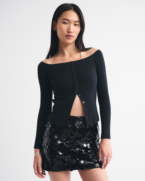 The A&F Scarlett Sequin Mini Skort
