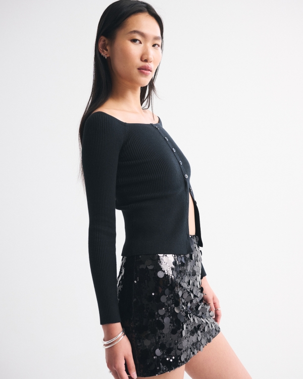 The A&F Scarlett Sequin Mini Skort