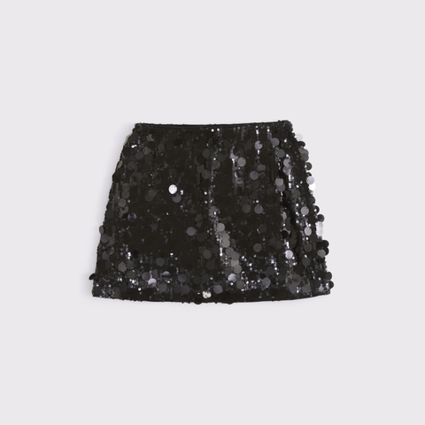 Женские юбки Abercrombie & Fitch The A&F Scarlett Sequin Mini Skort