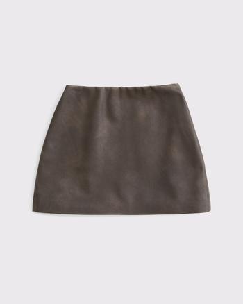 【ハーリップトゥ】　Vegan Leather Mini Skort Mサイズ ハーリップトゥ】 Vegan Leather Mini Skort Mサイズ パンツ