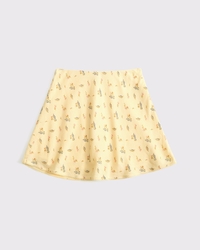 The A&F Sienna Linen-Blend Mini Skort