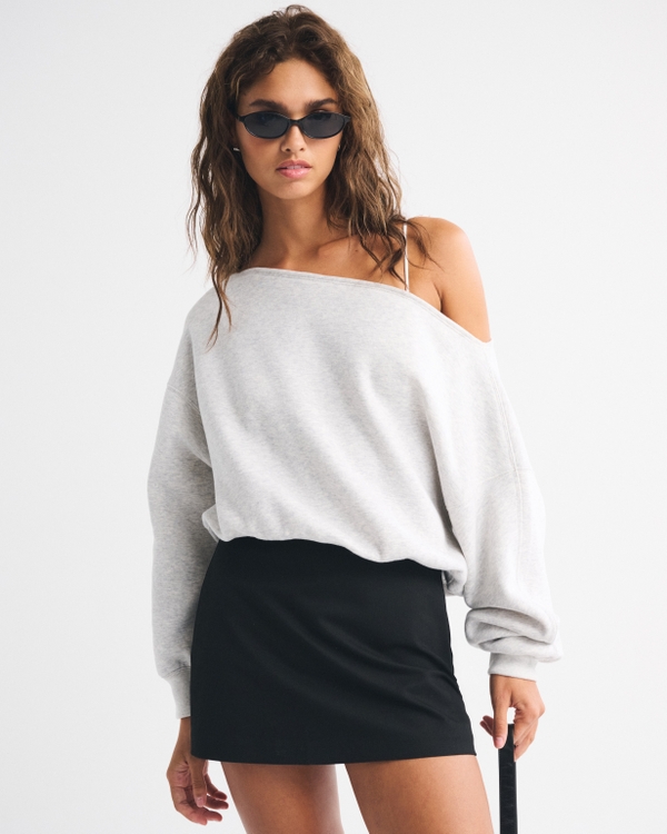 A&F Scarlett Forme Mini Skort, Black view 1