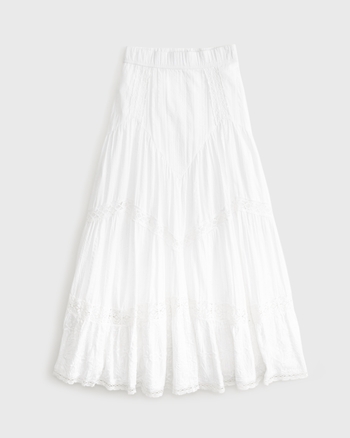 High Rise Drop-Waist Boho Maxi Skirt from Abercrombie & Fitch - $79.99