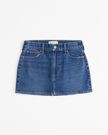 Denim skirt discount