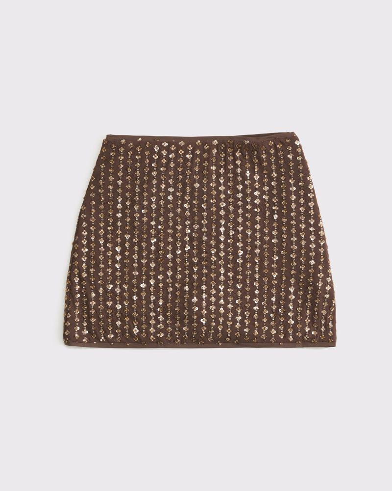 The A&F Scarlett Sequin Mini Skort