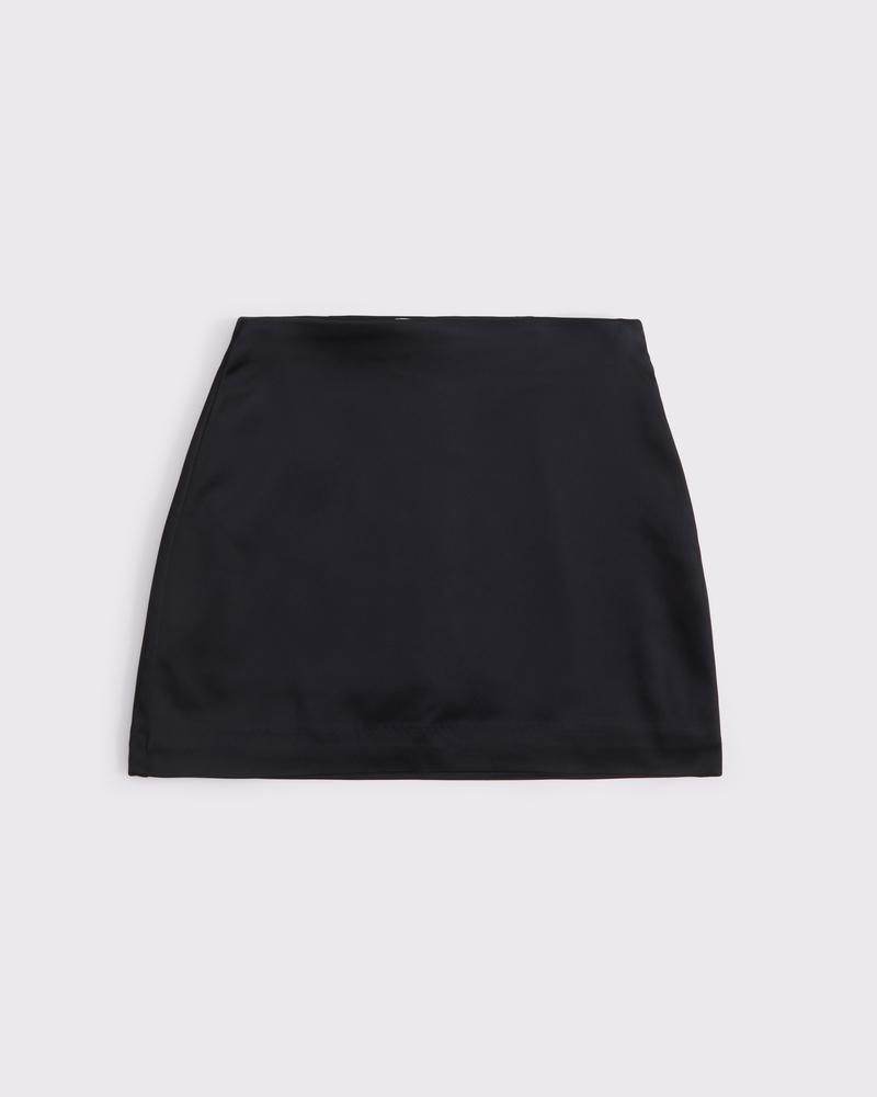 The A&F Scarlett Satin Sculpt Mini Skort