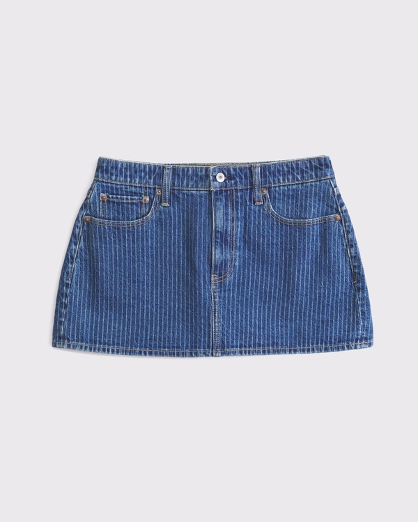 Women's Curve Love Mid Rise Denim Mini Skort | Women's Bottoms