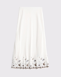 High Rise Maxi Skirt